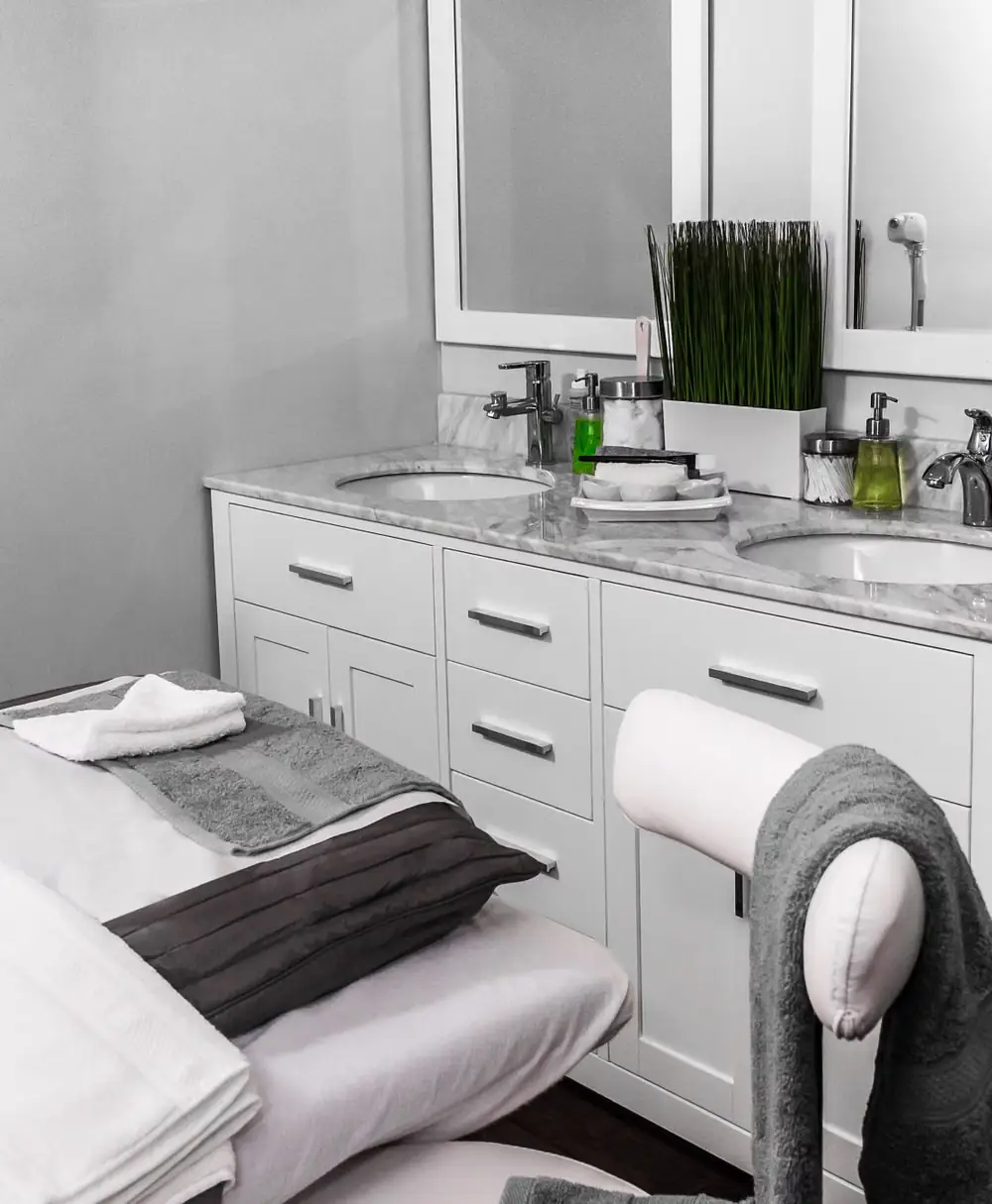 A treatment suite at Maison Lumiere